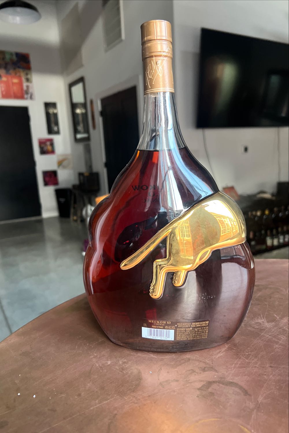 Meukow XO Cognac - cognac meukow (1.75 mL) alcohol collectible [Barcode 075827101391] - Main Image 2