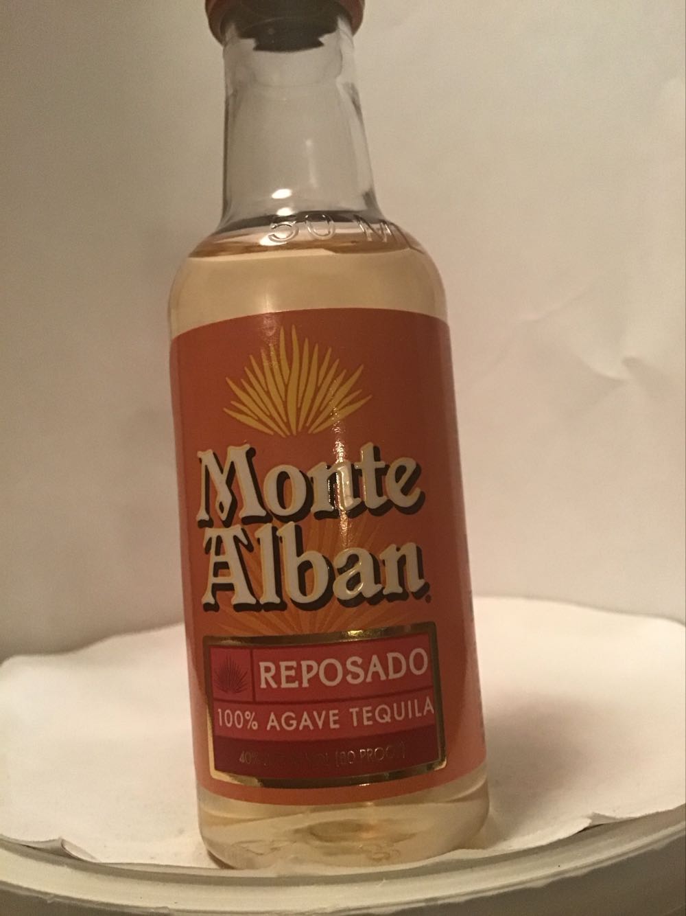 Monte Alban Silver & Rrposado - Sazarac (50 mL) alcohol collectible - Main Image 2