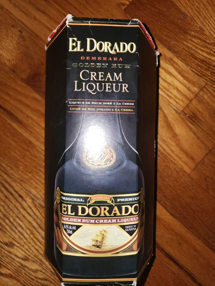 El DORADO- Cream Liquer - El Dorado Brewing Co. (750 mL) alcohol collectible [Barcode 5014396302360] - Main Image 2