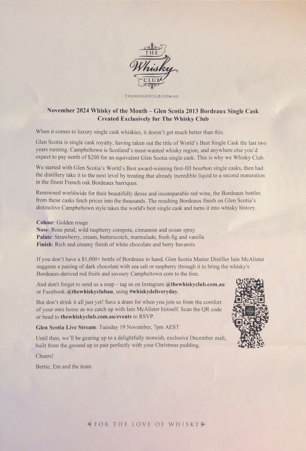 Glen Scotia Campbeltown Single Malt - Glen Scotia Distillery (700 mL) alcohol collectible - Main Image 4