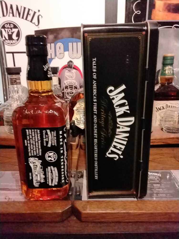 Heritage Series Tin 1st in a series of 3 - Jack Daniels Distillery (75 mL) alcohol collectible - Main Image 2