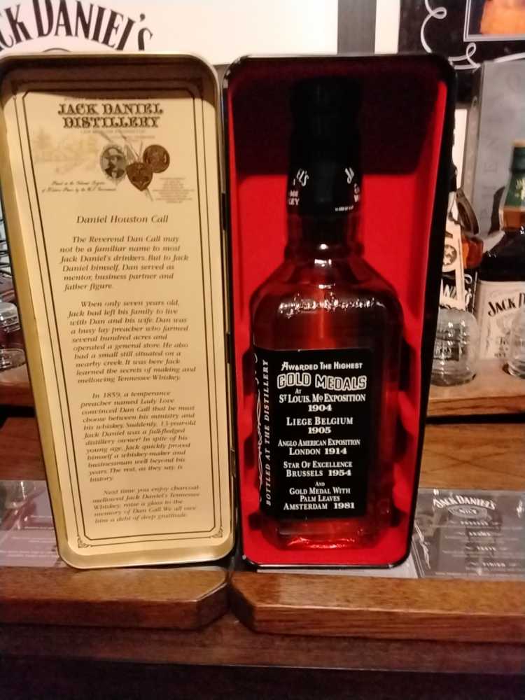 Heritage Series Tin 1st in a series of 3 - Jack Daniels Distillery (75 mL) alcohol collectible - Main Image 4