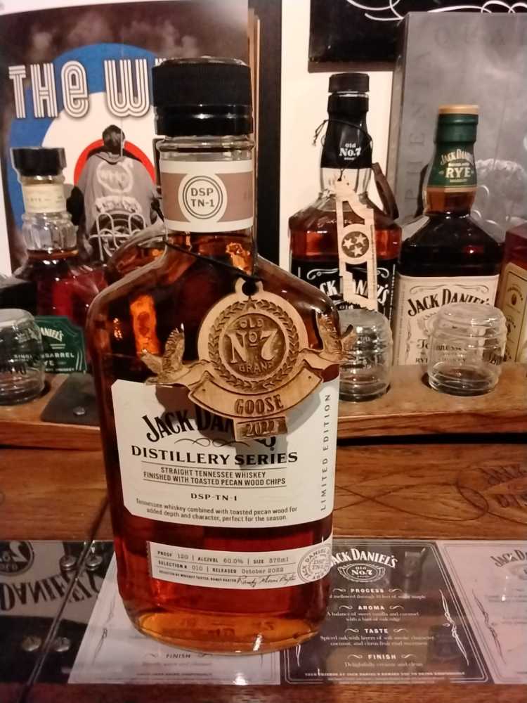 Tennessee Tasters Selection  # 12 - Jack Daniels Distillery (375 mL) alcohol collectible [Barcode 7012695006925] - Main Image 2