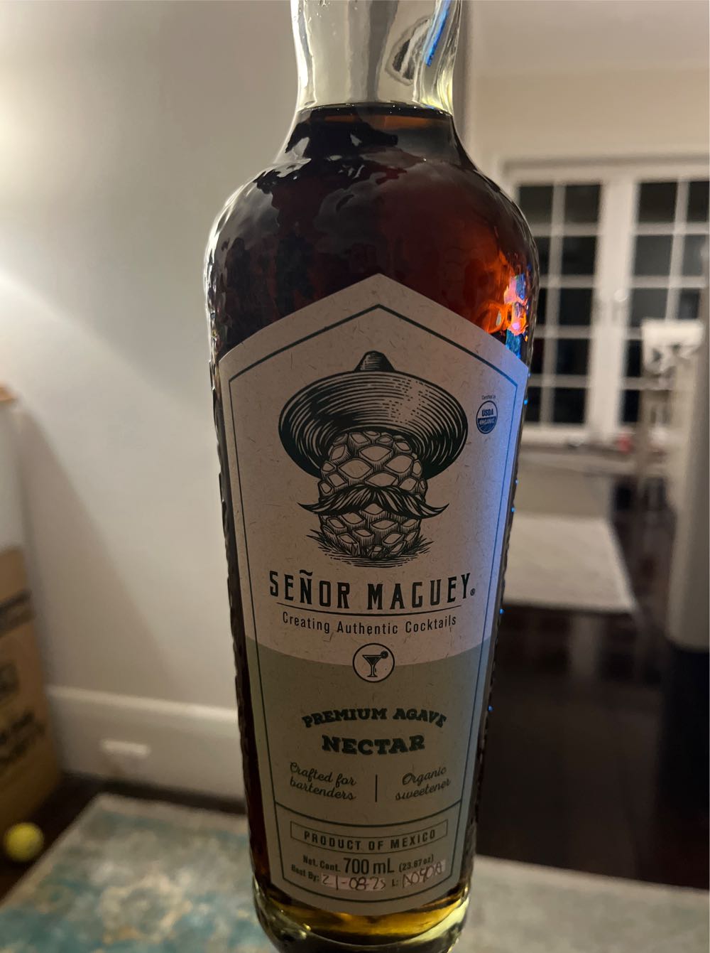 señor Maguey Agave nectar  (700 mL) alcohol collectible [Barcode 850009098337] - Main Image 4