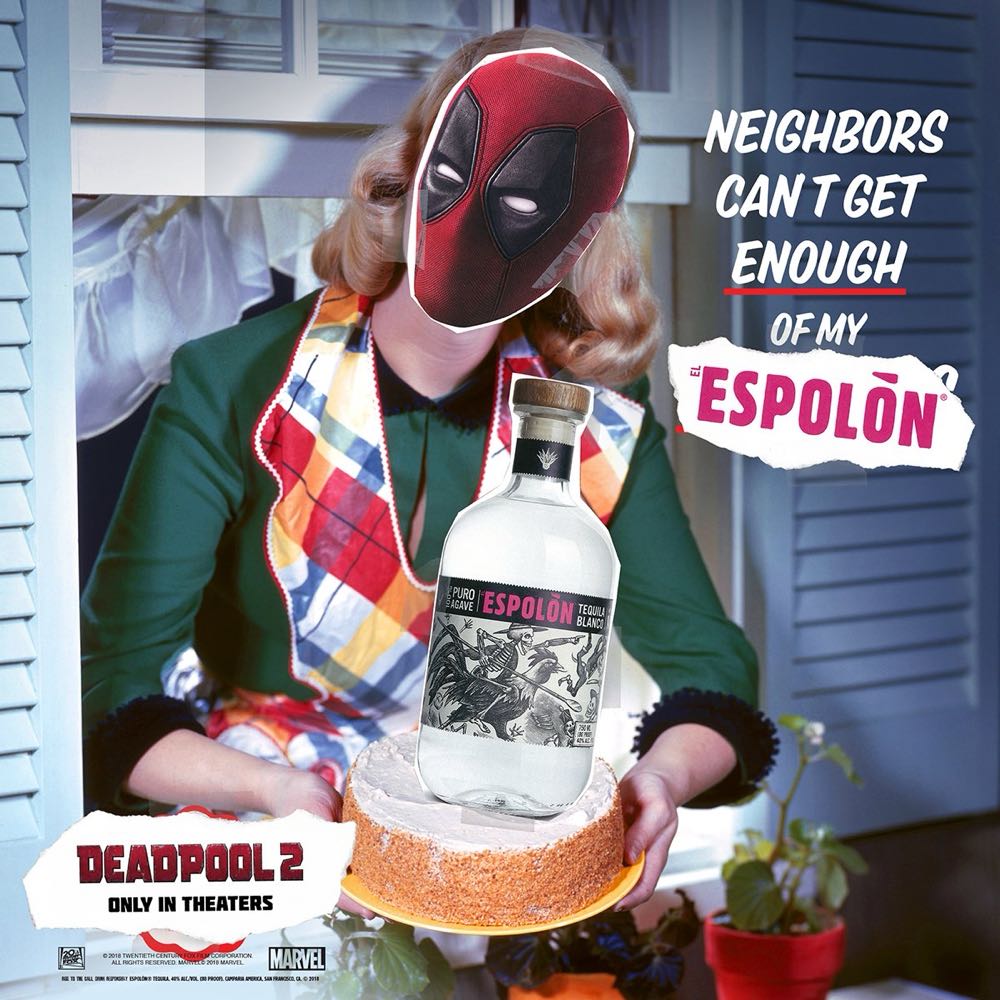Deadpool 2 Espolōn collectors edition set - Espolon alcohol collectible [Barcode 721059002936] - Main Image 3