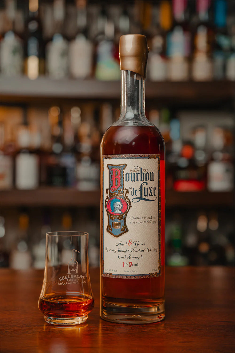 Bourbon De Luxe - Rolling Fork Spirits (750 mL) alcohol collectible - Main Image 2