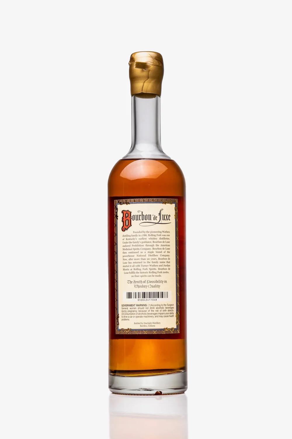 Bourbon De Luxe - Rolling Fork Spirits (750 mL) alcohol collectible - Main Image 3