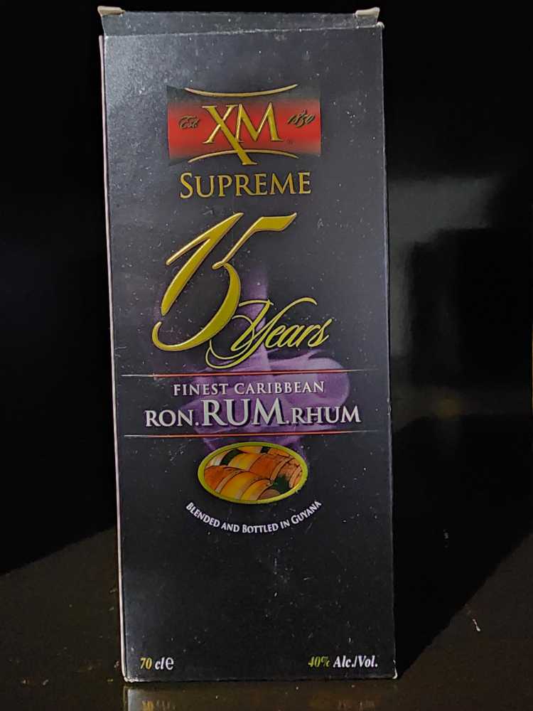 XM - Supreme 15 Years Old - Banks DIH Ltd. (750 mL) alcohol collectible [Barcode 5060223371047] - Main Image 2