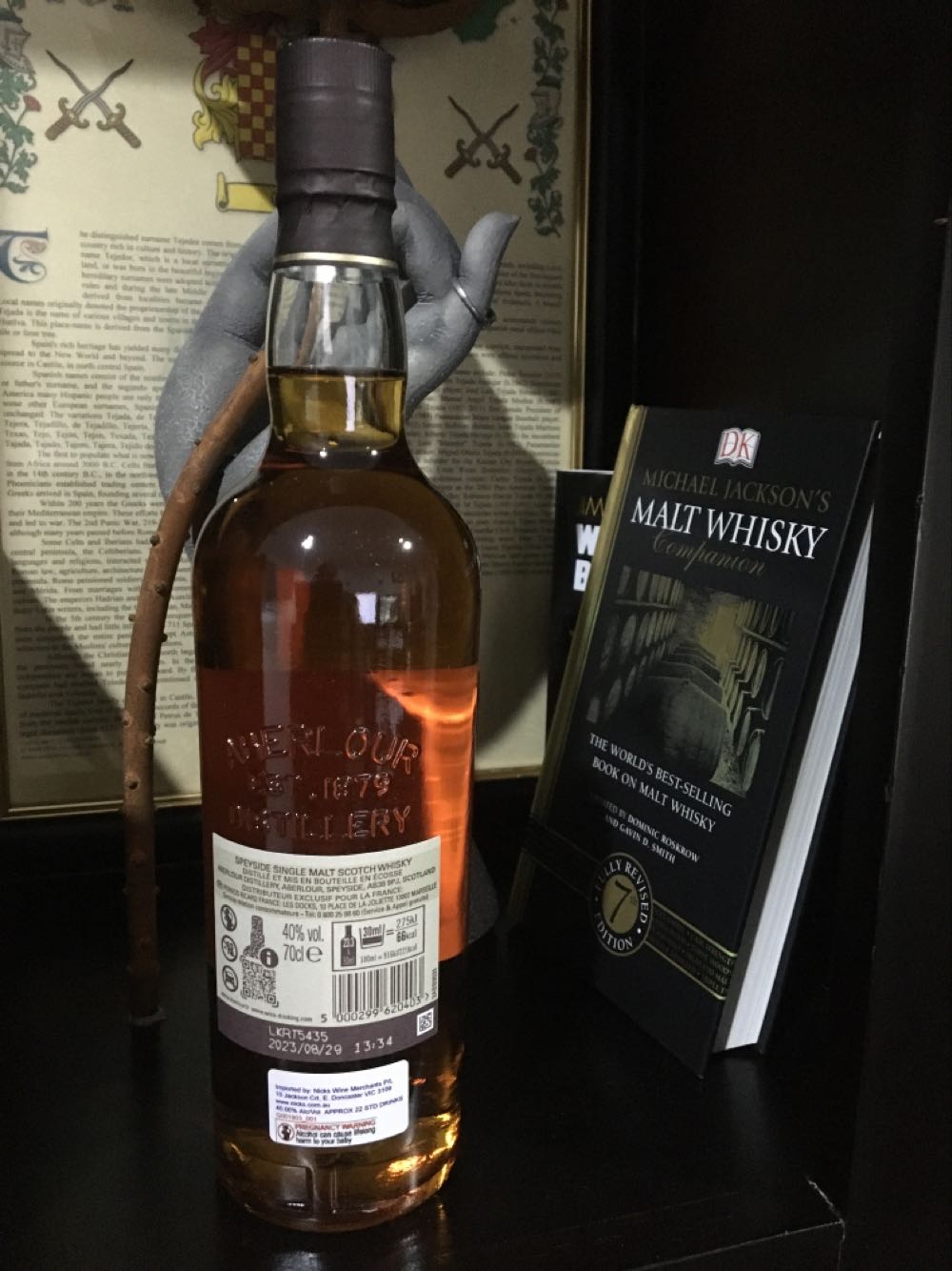 Aberlour Reserve 10 Year Old Forest Reserve Whisky Single Malt Aberlour 40% Years Jahre 700ml Ans - Aberlour Distillery Company (700 mL) alcohol collectible [Barcode 5000299620403] - Main Image 3