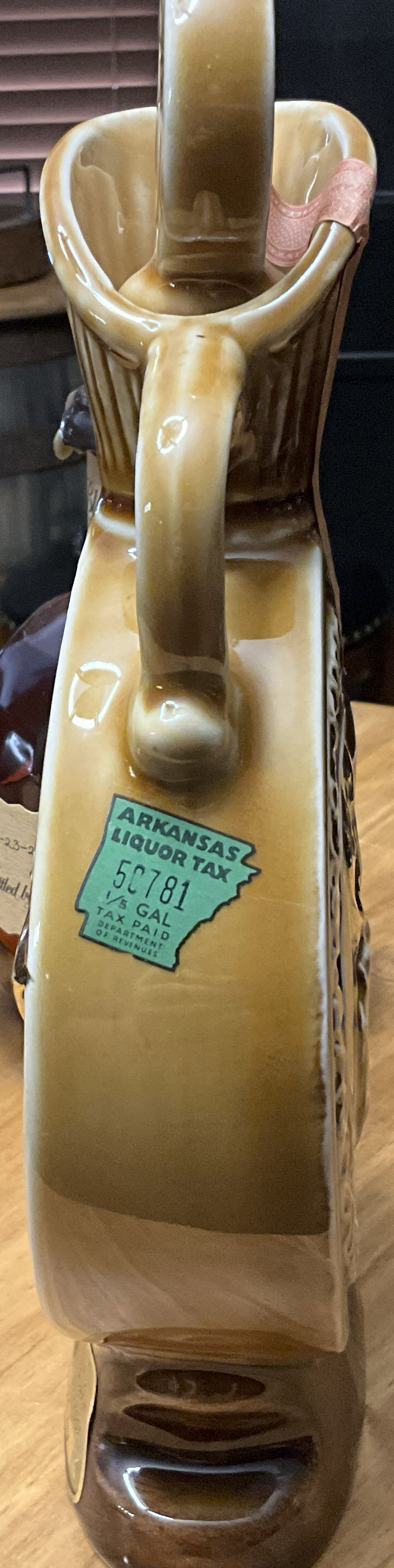 Jim Beam Moose Lodge Centennial Decanter 1968 - James B Bean (750 mL) alcohol collectible - Main Image 3