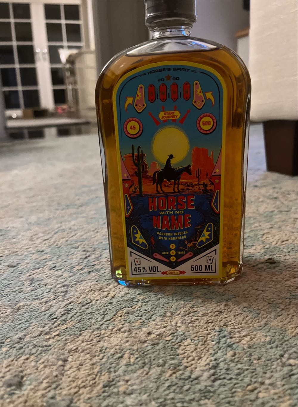 Horse with no name bourbon  alcohol collectible [Barcode 42424413] - Main Image 2