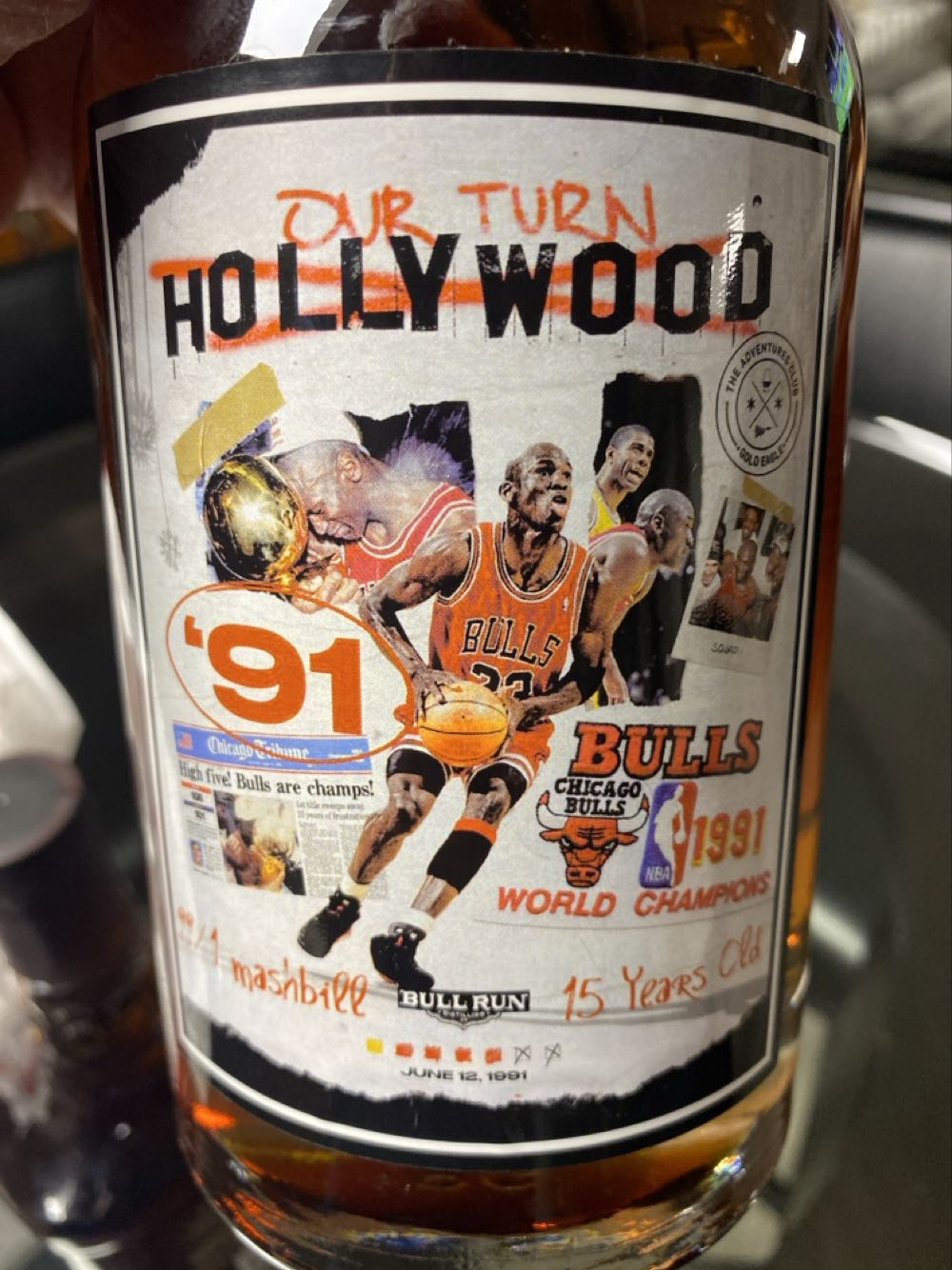 Bull Run 15yr American Whiskey - Bull Run Distilling Co. alcohol collectible - Main Image 2