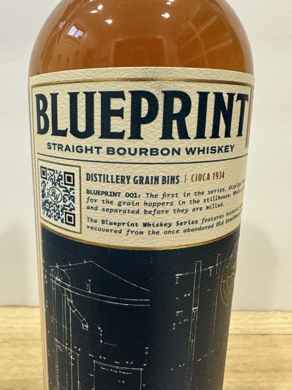 Blueprint Whiskey - Blueprint Whiskey (750 mL) alcohol collectible [Barcode 196852931958] - Main Image 3