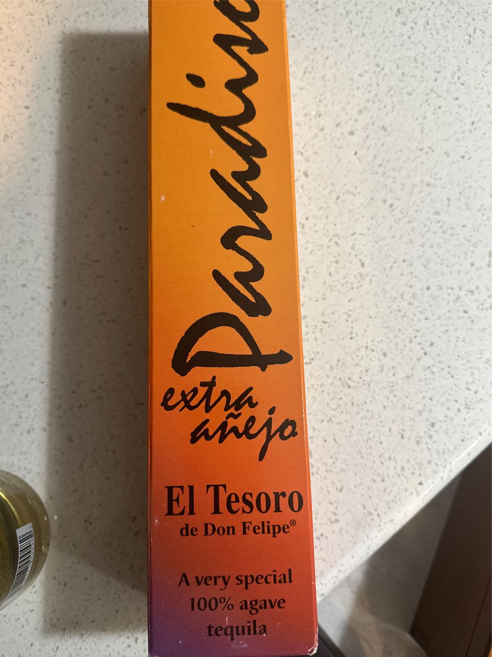 El Tesoro Paradiso Anejo  alcohol collectible [Barcode 012484111141] - Main Image 2