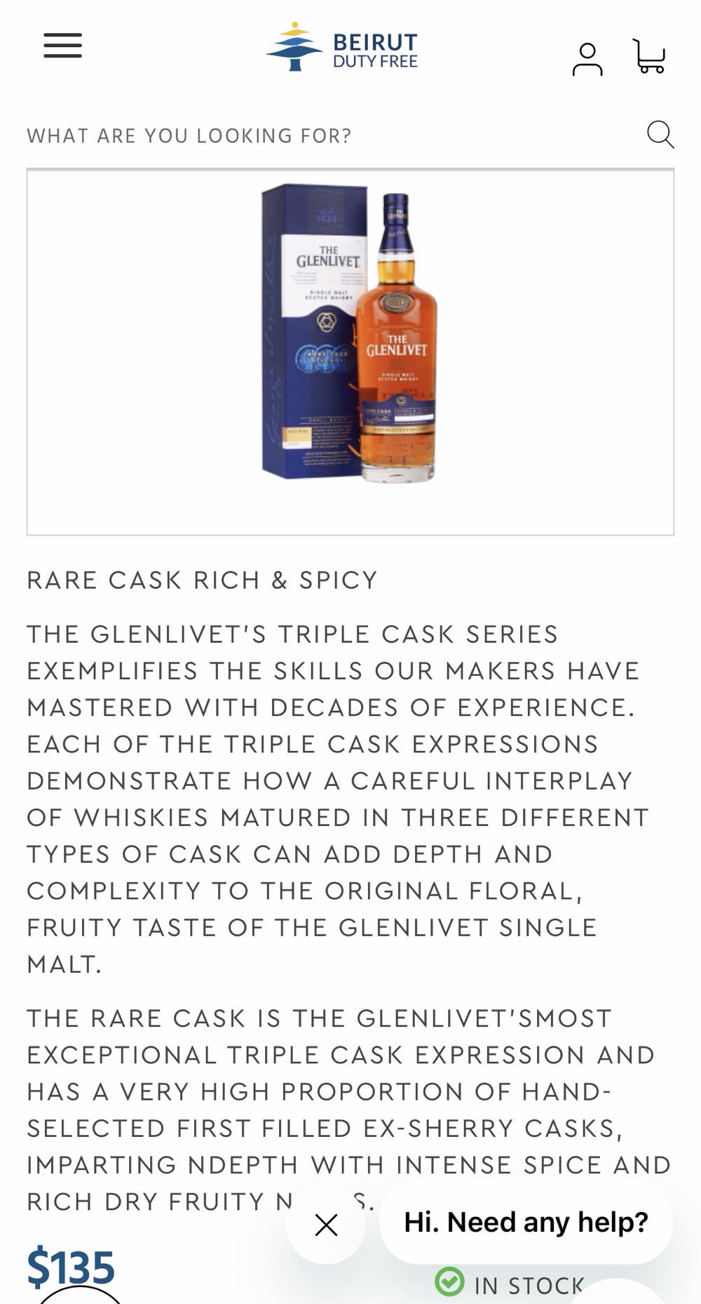 GLENLIVET Rare Cask Small Batches Single Malt Scotch Whisky - The Glenlivet Distillery (1000 mL) alcohol collectible [Barcode 5000299609583] - Main Image 4