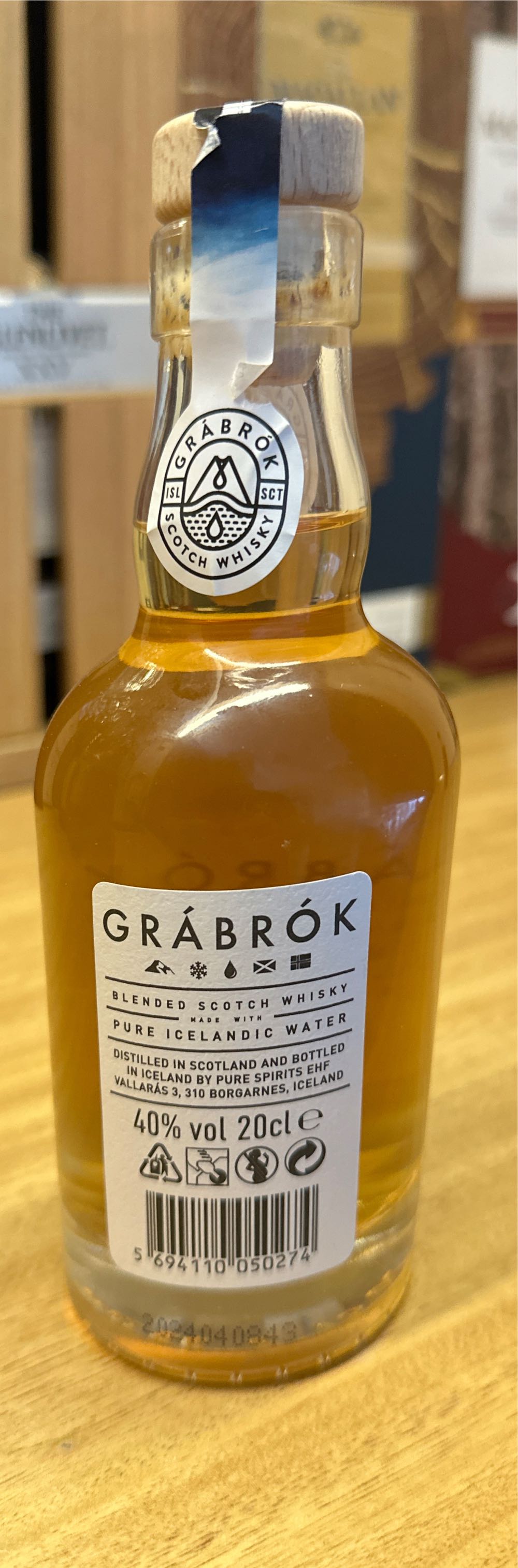 Grabrok - Pure Spitits (20 mL) alcohol collectible - Main Image 2
