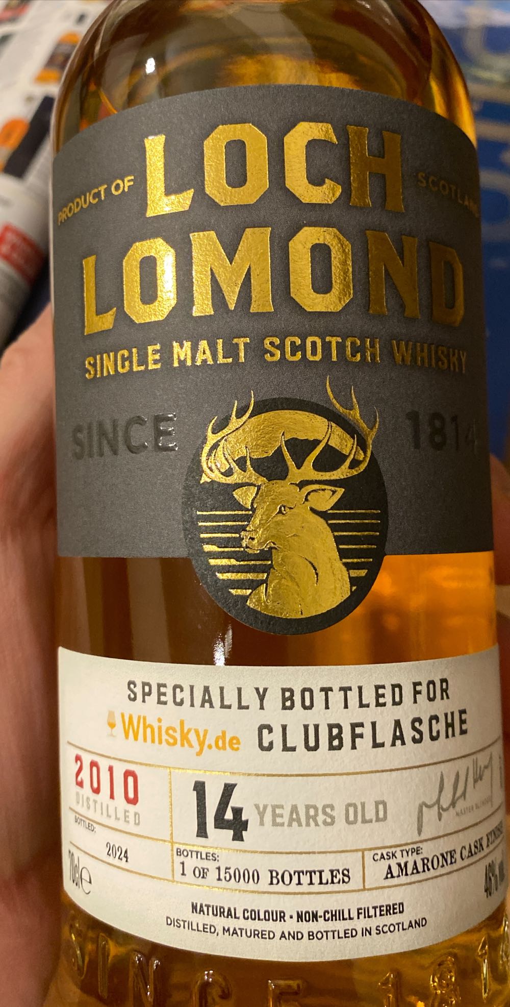 Loch Lomond 12 Case Master - Loch Lomond Distillery (700 mL) alcohol collectible [Barcode 5016840209218] - Main Image 2