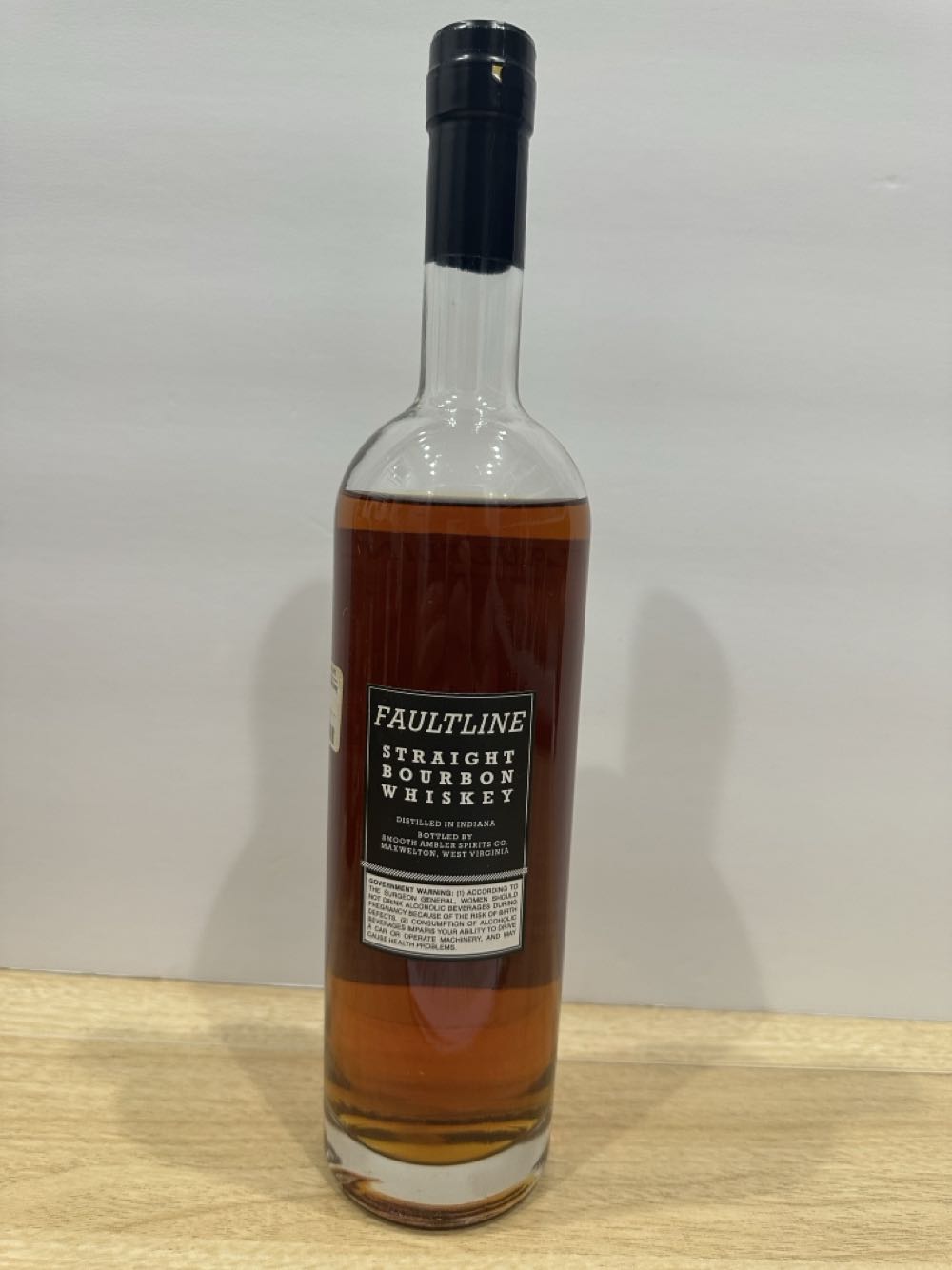 Faultline Straight Bourbon Whiskey - Smooth Ambler (750 mL) alcohol collectible - Main Image 2
