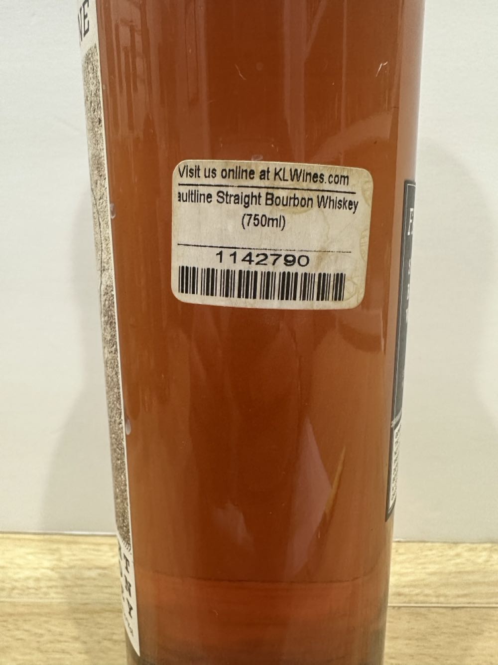 Faultline Straight Bourbon Whiskey - Smooth Ambler (750 mL) alcohol collectible - Main Image 3