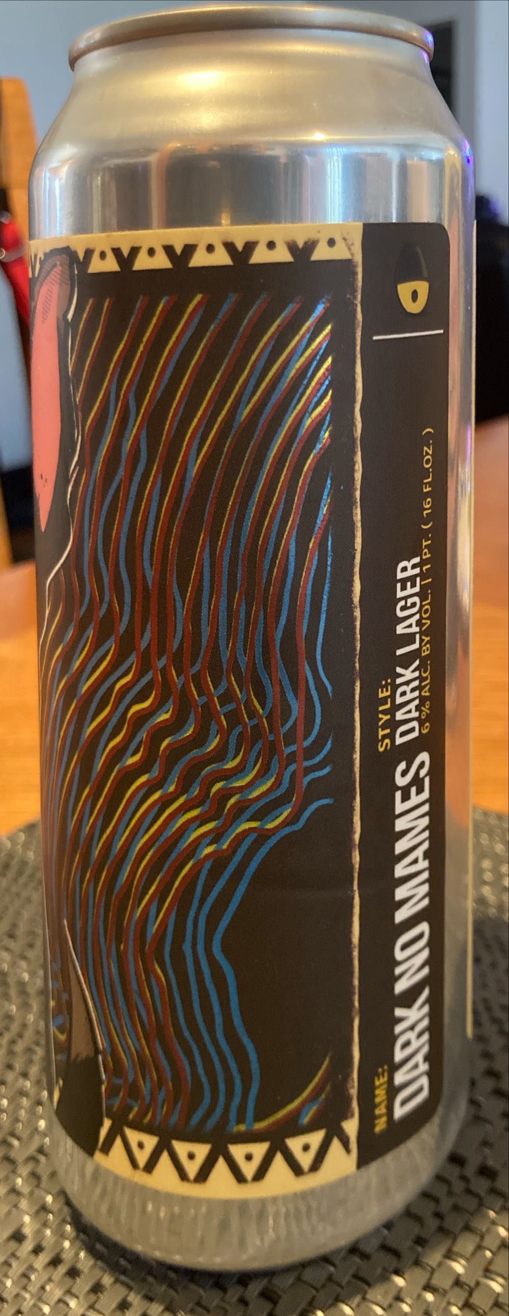 Dark No Mames - Tripping Animals Brewing (16 FL OZ) alcohol collectible [Barcode 616612922069] - Main Image 3