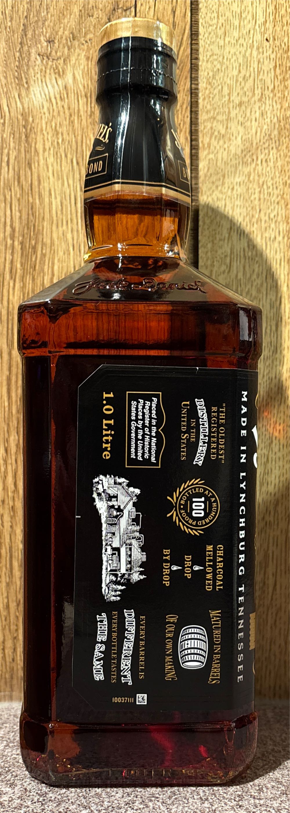 Jack Daniel’ Bottled In Bond - Jack Daniel’s Distillery, Lynchburg, TN (1 L) alcohol collectible - Main Image 2