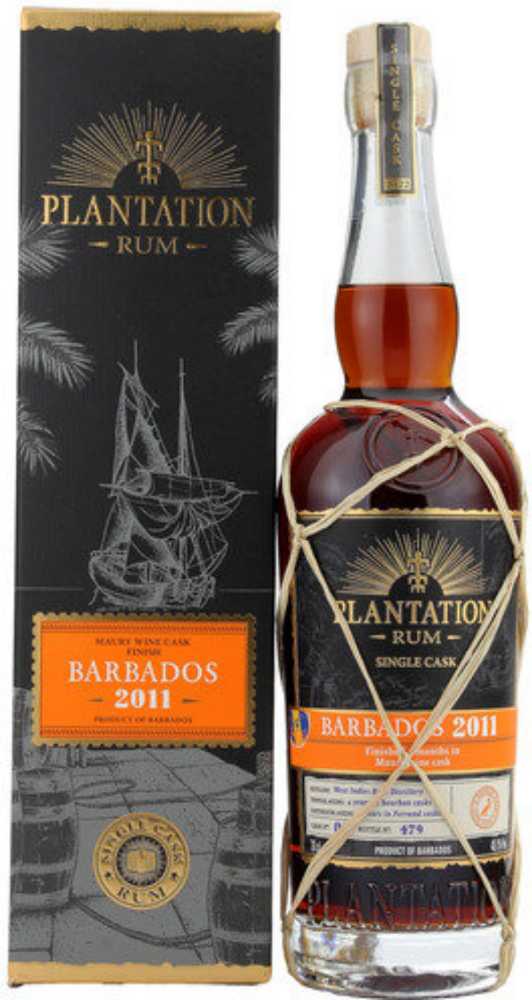 Plantation Barbados 2011 - Plantation Rum (700 mL) alcohol collectible [Barcode 113288000058] - Main Image 2