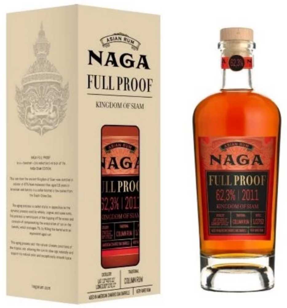 Naga Full Proof  - Naga (700 mL) alcohol collectible [Barcode 9173480695033] - Main Image 2