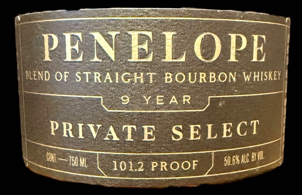 Penelope Estate Collection Private Select 9 Year - Penelope Bourbon Bottling Company (750 mL) alcohol collectible [Barcode 088352142326] - Main Image 3