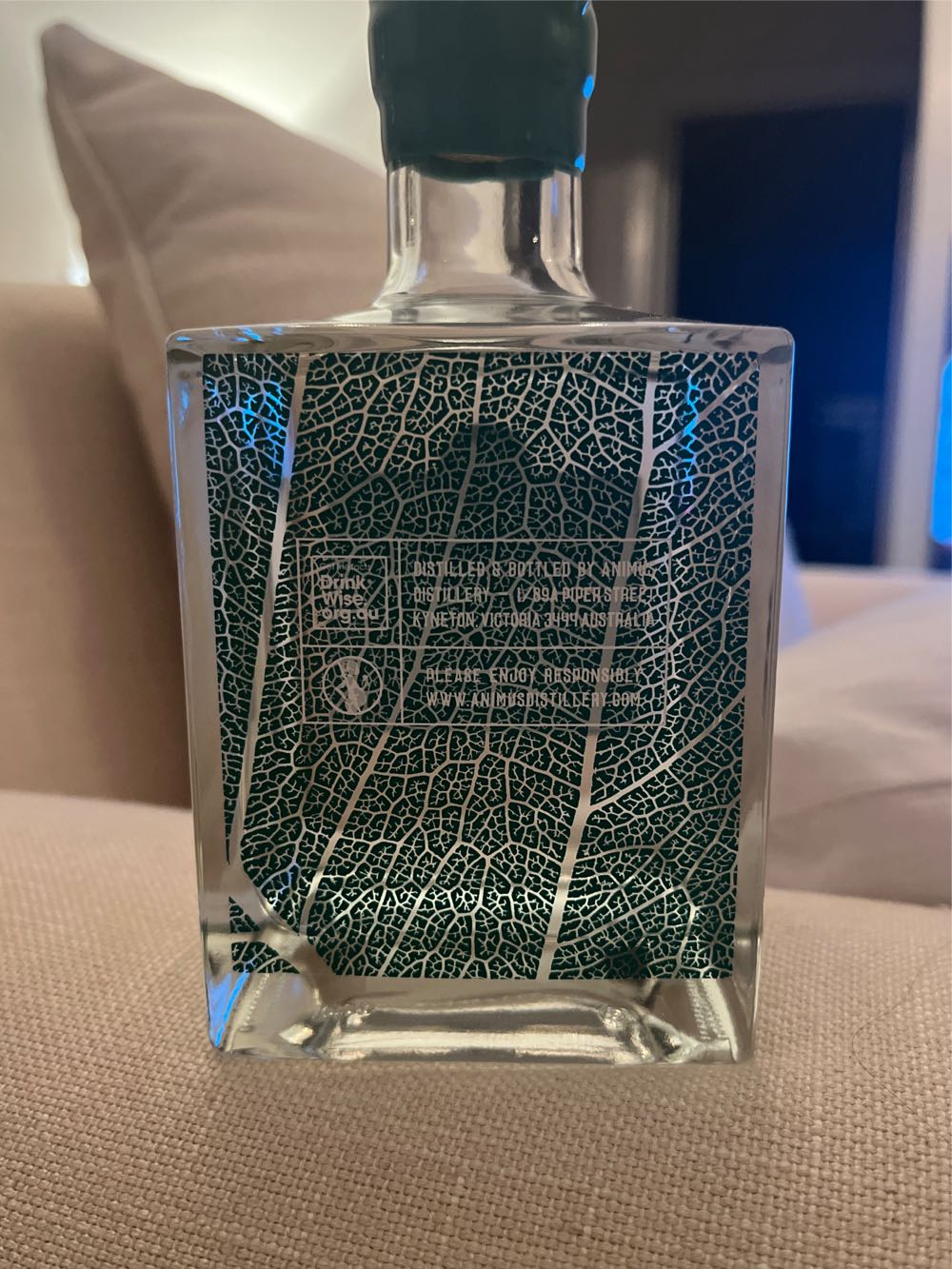 Animus Arboretum Gin 700ml  alcohol collectible [Barcode 9351706000155] - Main Image 2