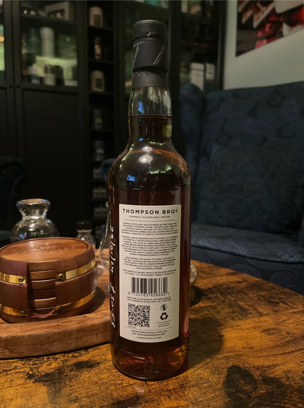 TB/BSW - Blended Scotch Whisky - The Thompson Bro’s (700 mL) alcohol collectible - Main Image 2