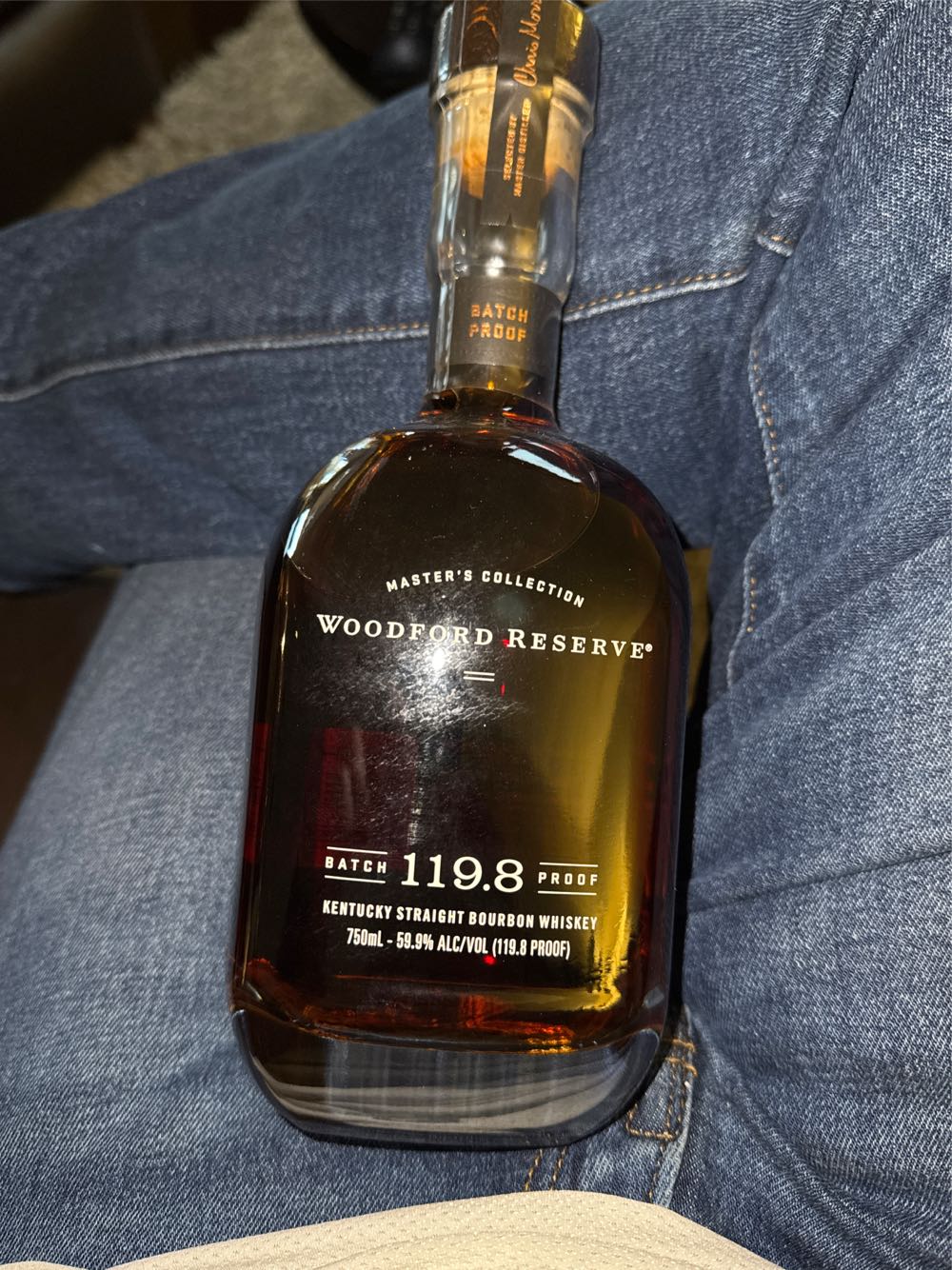 Woodford Proof Reserve Batch Bourbon 750ml - Woodford Reserve Distillery / Brown-Forman (750 mL) alcohol collectible [Barcode 081128002879] - Main Image 2