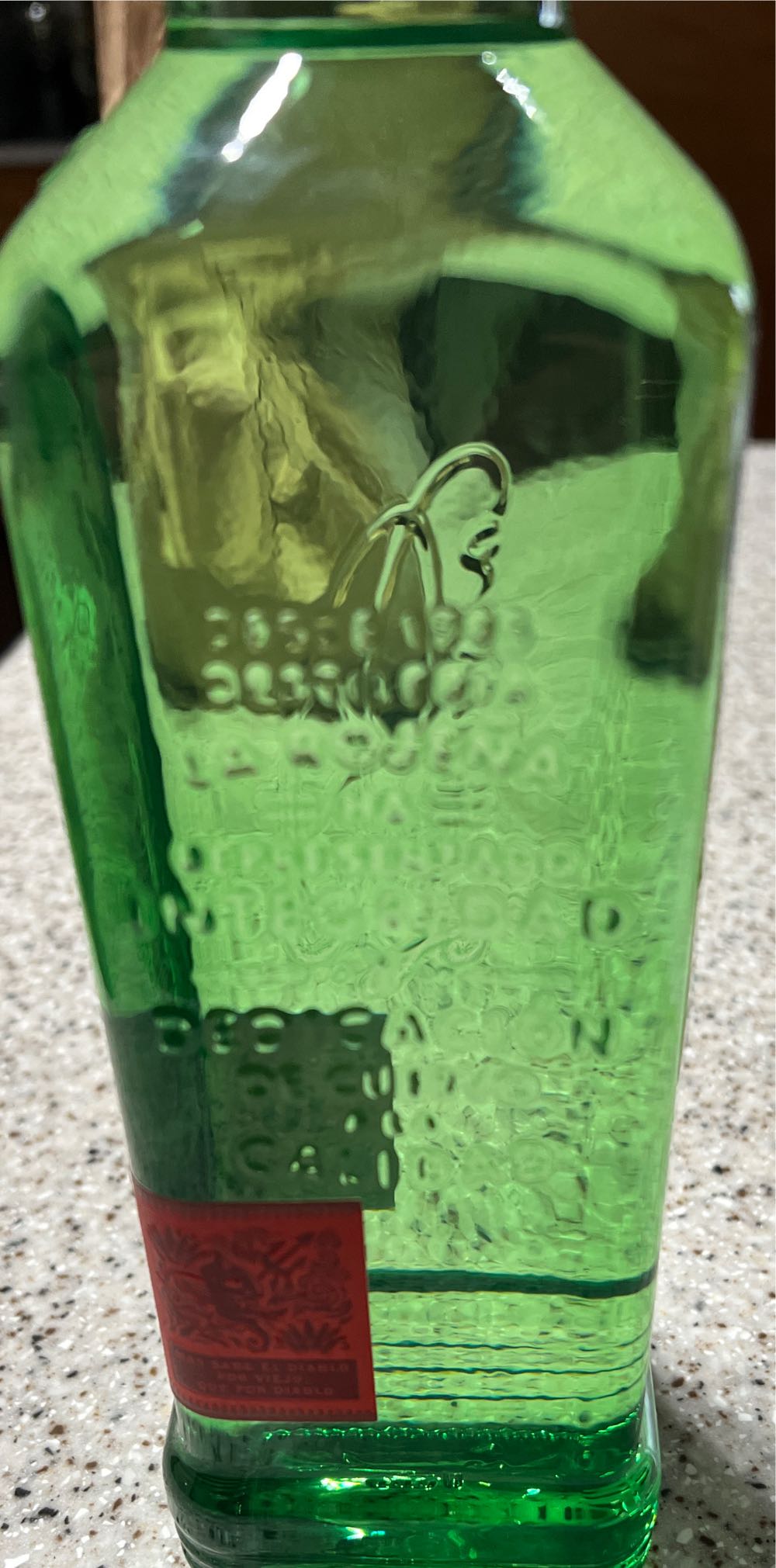 Jose Cuervo Devil’s Reserve Tequila Devils Water - José Cuervo Distillery (750 mL) alcohol collectible [Barcode 818844028018] - Main Image 2