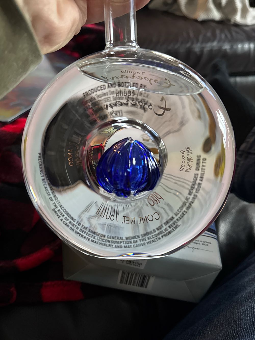 Tequila Blanco Tequila Esperanto Blanco 750ml Seleccion - Tequila Esperanto Seleccion (750 mL) alcohol collectible [Barcode 7503008313071] - Main Image 2