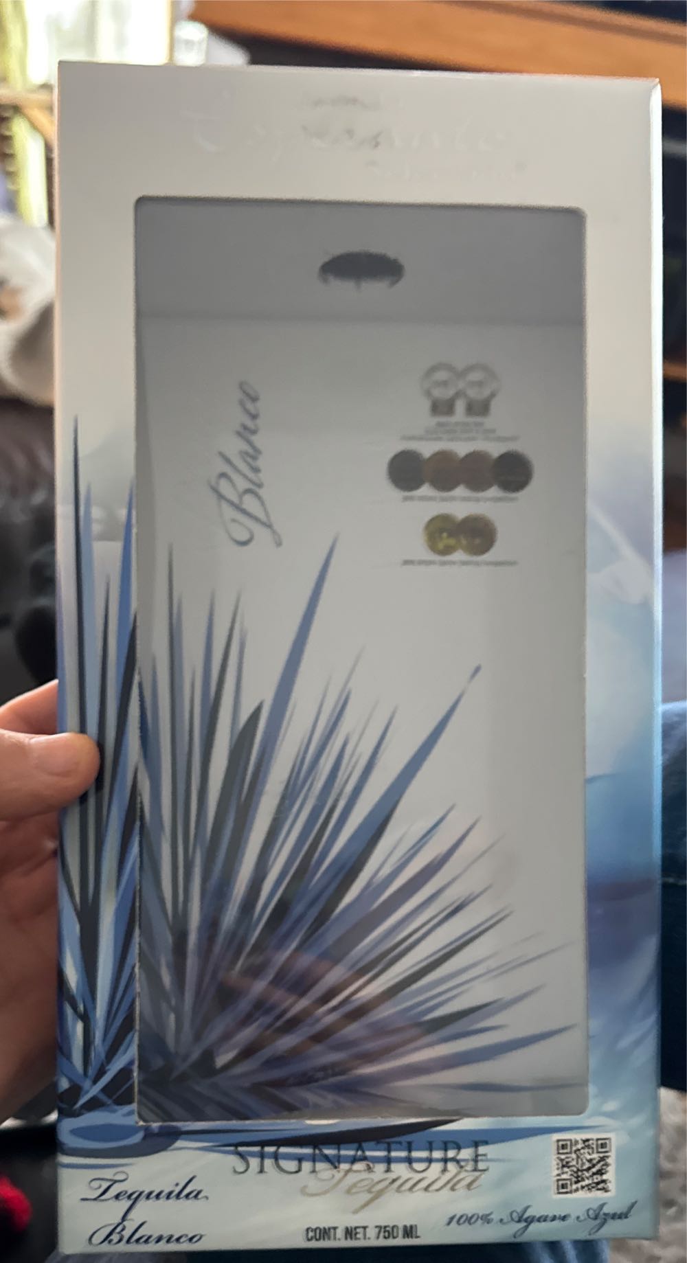 Tequila Blanco Tequila Esperanto Blanco 750ml Seleccion - Tequila Esperanto Seleccion (750 mL) alcohol collectible [Barcode 7503008313071] - Main Image 3