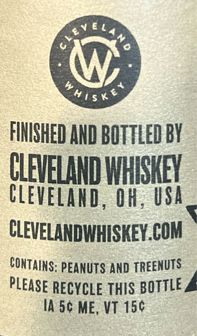 Magic Rabbit Chocolate and Peanut Butter Whiskey - Cleveland Whiskey (750 mL) alcohol collectible [Barcode 850020930227] - Main Image 2