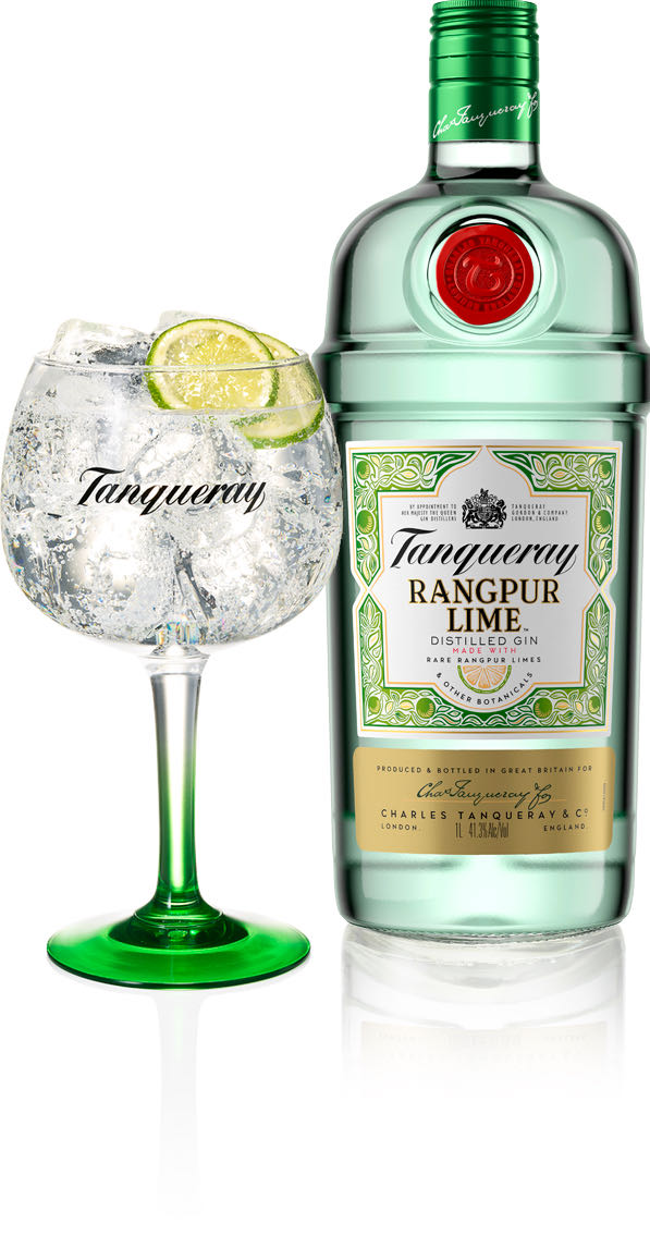 Tanqueray Rangpur Lime - Charles Tanqueray & Co. (700 mL) alcohol collectible [Barcode 5000291025930] - Main Image 2