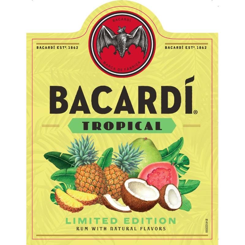 Bacardi Tropical - Bacardi Corporation (700 mL) alcohol collectible [Barcode 7610113022511] - Main Image 2