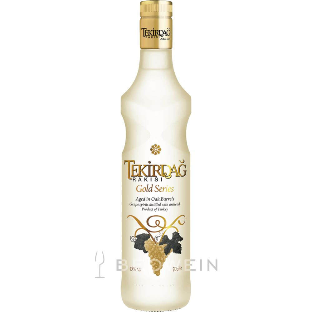 Tekirdag Rakisi Gold Raki - Mey Alkolly Ickiler (700 mL) alcohol collectible [Barcode 8697530204675] - Main Image 2
