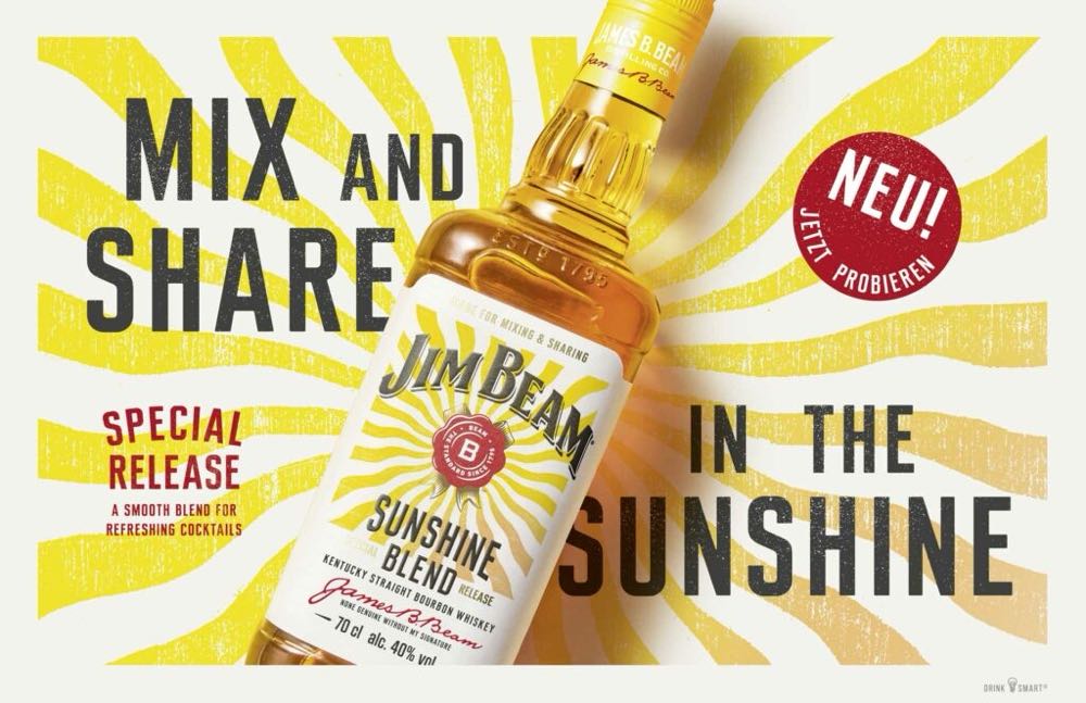 Jim Beam Sunshine Blend - Beam Suntory (700 mL) alcohol collectible [Barcode 5010278103209] - Main Image 2