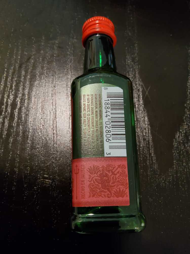 Jose Cuervo Devils Reserve - José Cuervo Distillery (50 mL) alcohol collectible [Barcode 818844028063] - Main Image 2