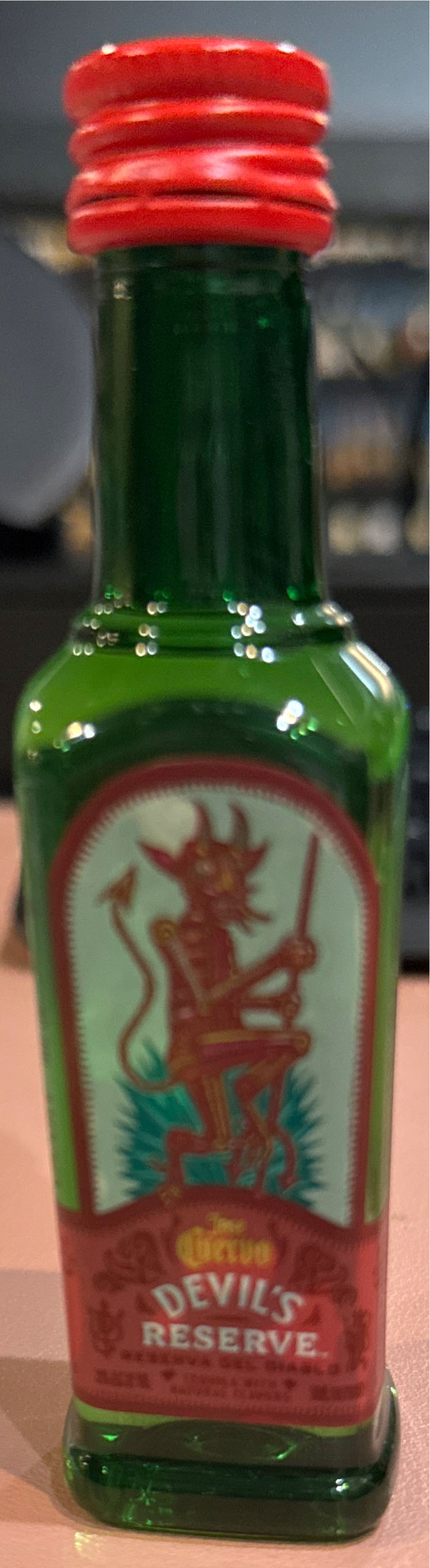 Jose Cuervo Devils Reserve - José Cuervo Distillery (50 mL) alcohol collectible [Barcode 818844028063] - Main Image 4