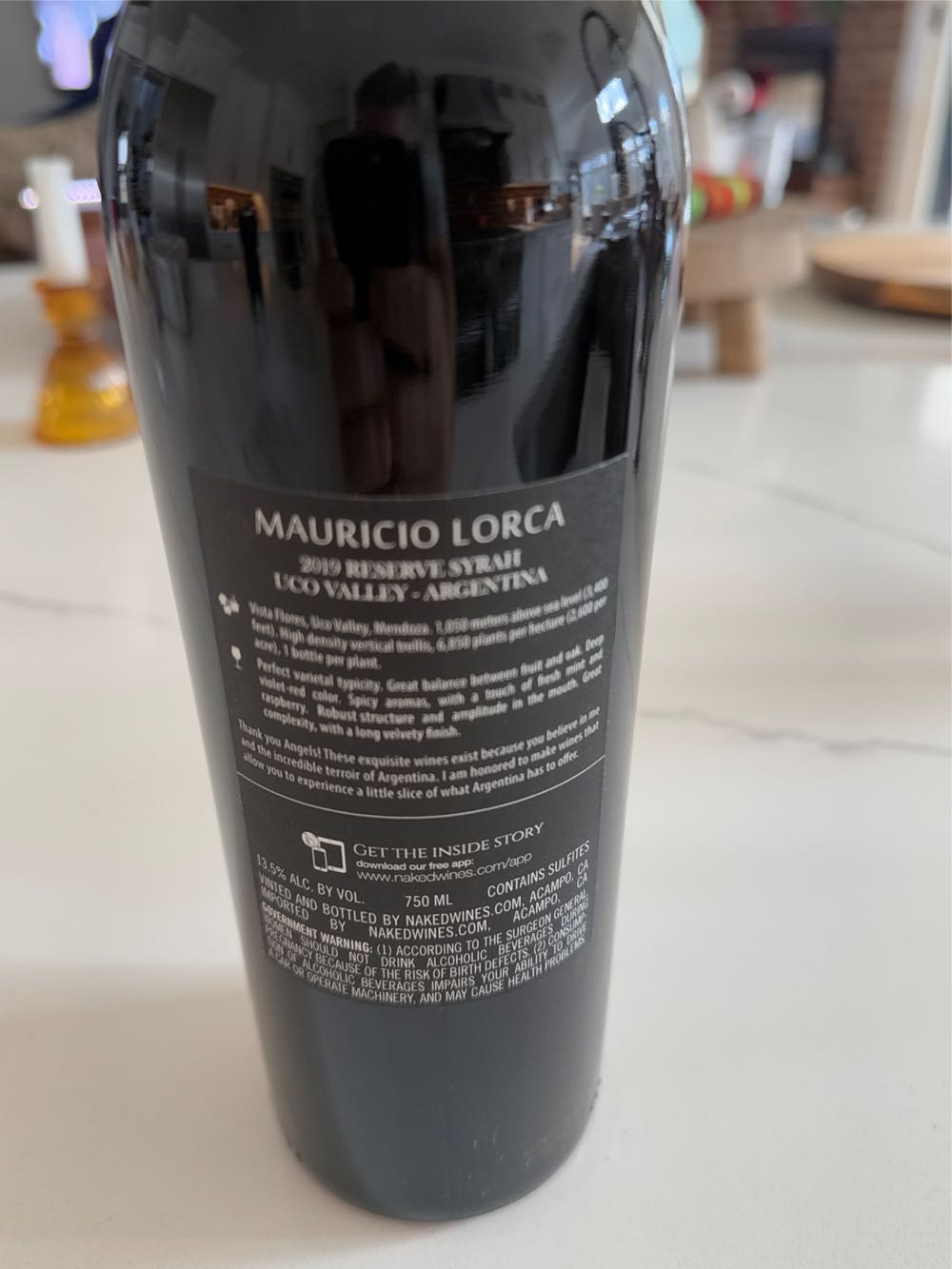 Mauricio Lorca  alcohol collectible - Main Image 2