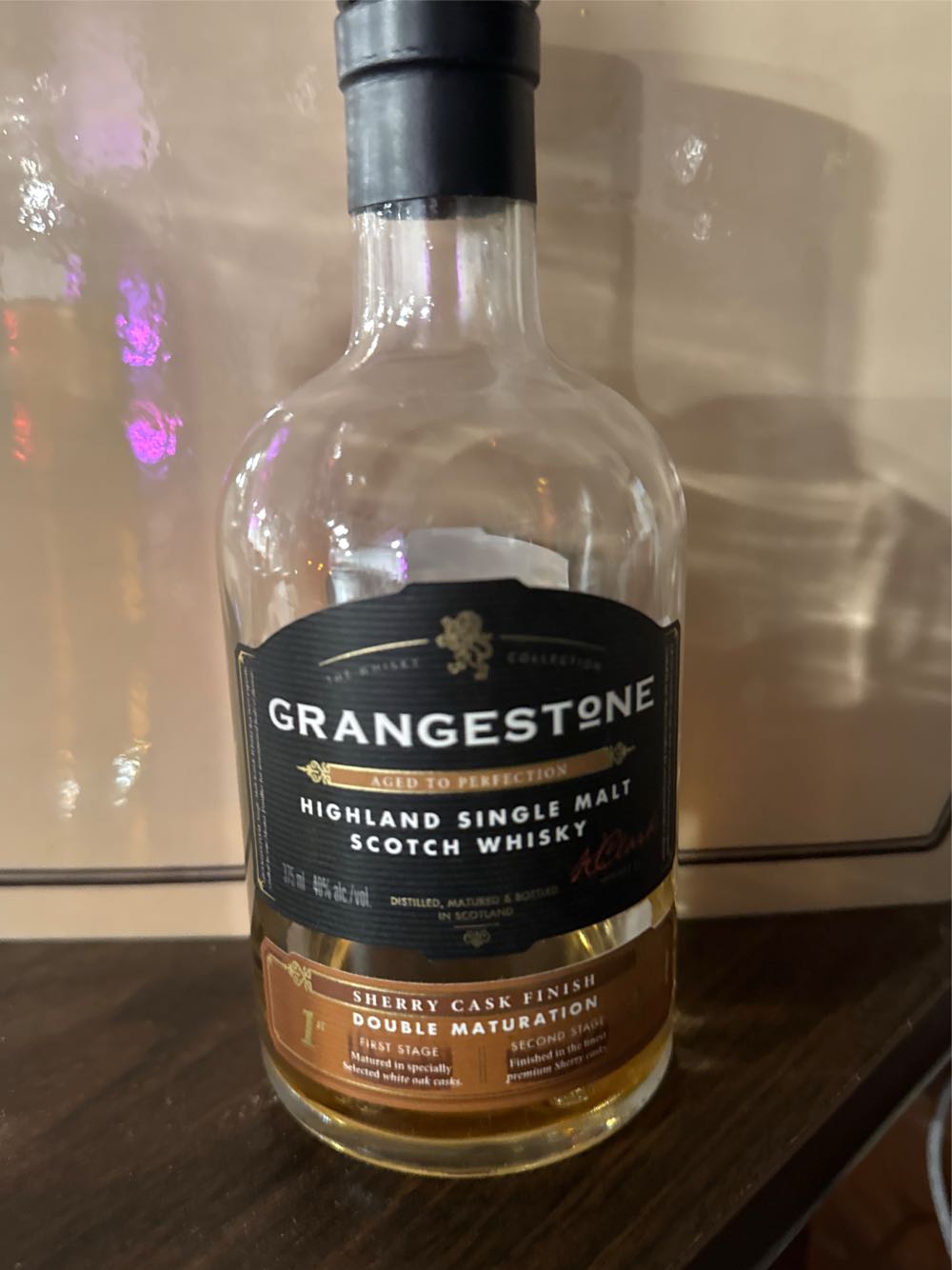 Grangestone Double Maturation - Grangestone Whisky Collection (375 mL) alcohol collectible [Barcode 5010327929095] - Main Image 2
