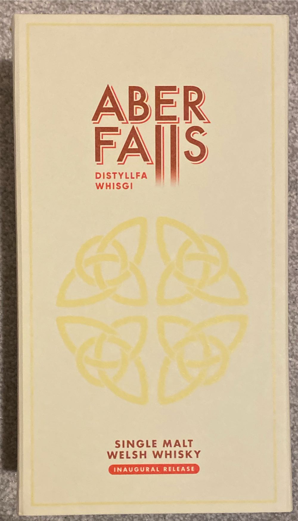 Aber Falls Single Malt Inaugural - Aber Falls (700 mL) alcohol collectible [Barcode 5011166065142] - Main Image 2