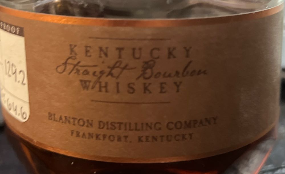 Blantons Straight From The Barrel - Buffalo Trace Distillery (700 mL) alcohol collectible - Main Image 3