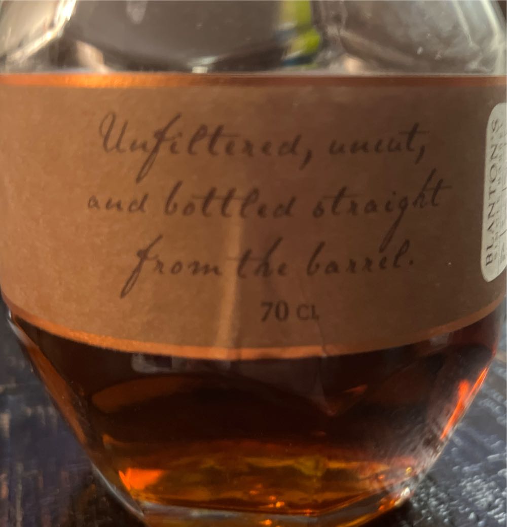 Blantons Straight From The Barrel - Buffalo Trace Distillery (700 mL) alcohol collectible - Main Image 4