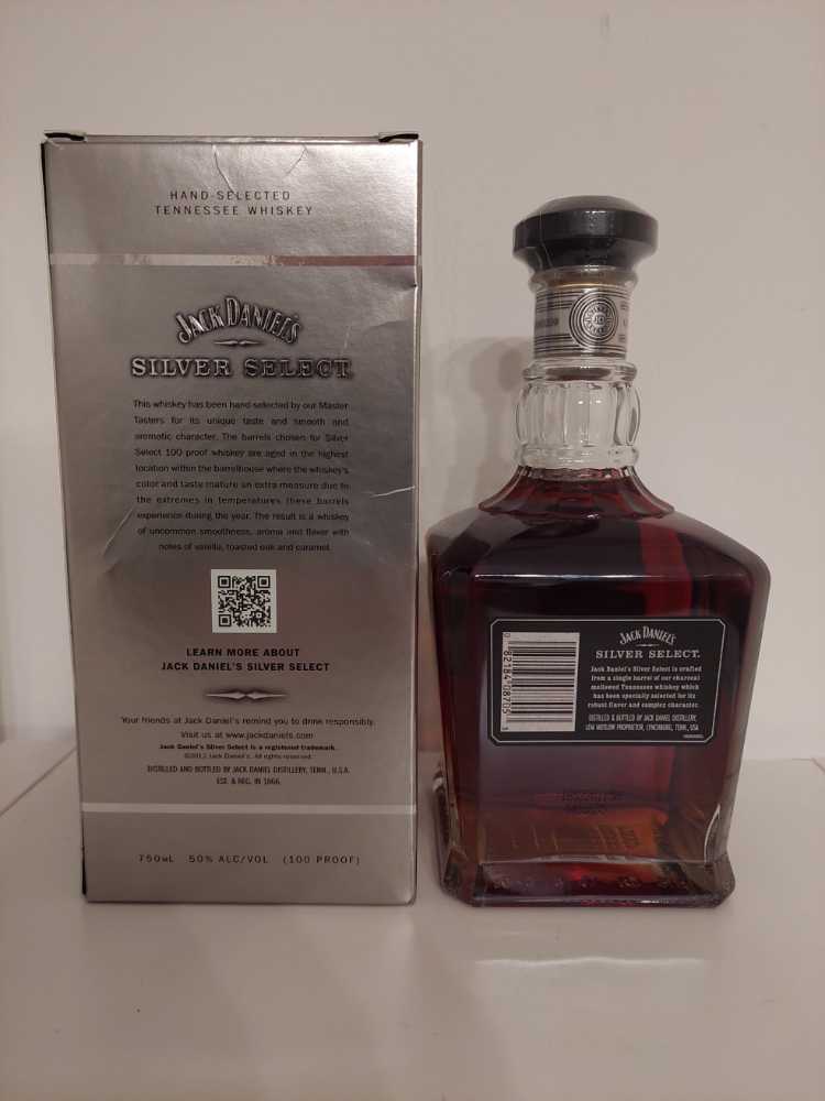 Single Barrel Silver Select  (750 mL) alcohol collectible - Main Image 2