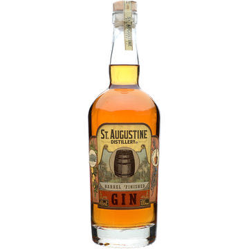 St.Augustine Gin Barrel Finished: Bourbon - St Augustine Distillery (750 mL) alcohol collectible [Barcode 853545005135] - Main Image 2