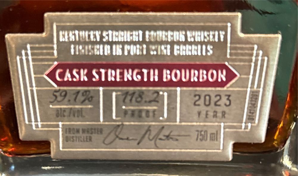 Angels Envy Cask Strength - Angel’s Envy Distillery (750 mL) alcohol collectible [Barcode 850047003058] - Main Image 3