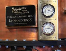 Leopold Brothers Three Chamber Rye - Leopold Bros (750 mL) alcohol collectible [Barcode 836137000633] - Main Image 2